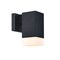 Designers Fountain Willowsong Black Outdoor Hardwired Wall Sconce D317M-10EW-BK - alternate 2